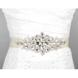 Пояс в стиле Гетсби «Art Deco Shine» с кристаллами