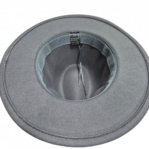 Капелюх федора темно-фіолетовий з бантом унісекс