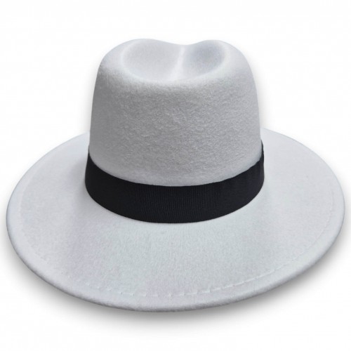 Капелюх у стилі Гетсбі «Білий джаз»