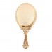 Ручне дзеркало «Рожеве золото Винтажна Леді» 11,5×25 см