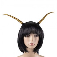 Рога демона Асмодея на обруче золото Рога демона Асмодея на обруче золото