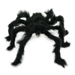 Павук з хутра 60см (чорний)