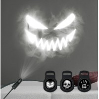 LED проектор-ночник USB 5V — 3 слайда «Хэллоуин» LED проектор-ночник USB 5V — 3 слайда «Хэллоуин»