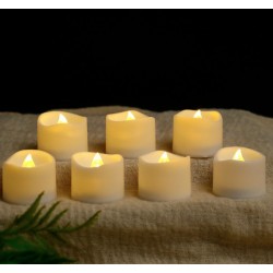 LED свеча-таблетка, тёплый белый свет — безопасная, 3.6×3.5 см - 1 шт. LED свеча-таблетка, тёплый белый свет — безопасная, 3.6×3.5 см - 1 шт.