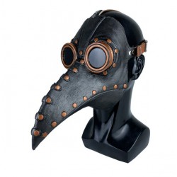 Маска Чумного Доктора Steampunk — «Gunmetal & Copper»