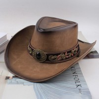 Ковбойський капелюх для ковбойської вечірки вінтажний, коричневий Ковбойський капелюх для ковбойської вечірки вінтажний, коричневий