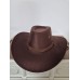 Ковбойський капелюх темний шоколад для вечірок, фотосесій та тематичних образів Ковбойський капелюх темний шоколад для вечірок, фотосесій та тематичних образів