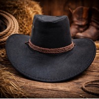 Ковбойський капелюх чорний 56-58р (20012-23)