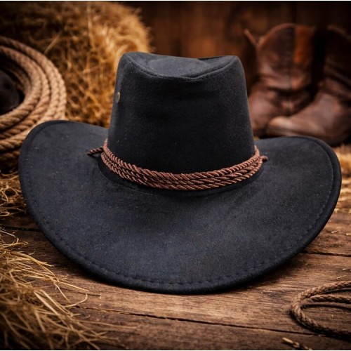 Ковбойський капелюх чорний 56-58р (20012-23)