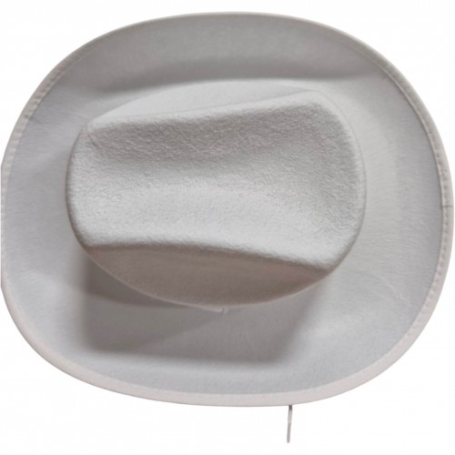 Ковбойская шляпа белая (19951-pt)