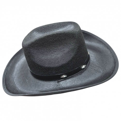 Ковбойський капелюх чорний, розмір 56–58, «Вітер прерій»
