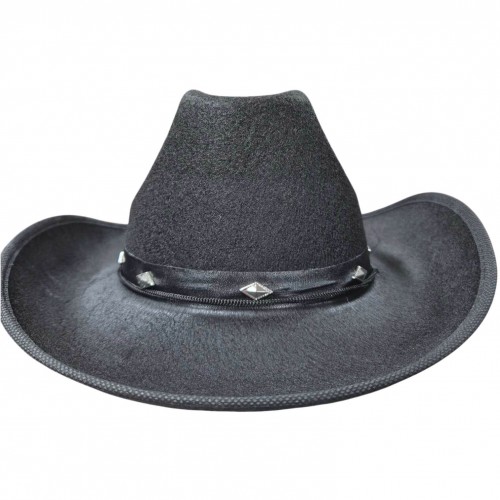 Ковбойський капелюх чорний, розмір 56–58, «Вітер прерій»