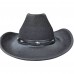 Ковбойський капелюх чорний, розмір 56–58, «Вітер прерій»