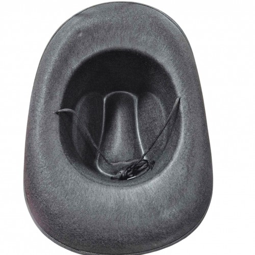 Ковбойський капелюх чорний, розмір 56–58, «Вітер прерій»