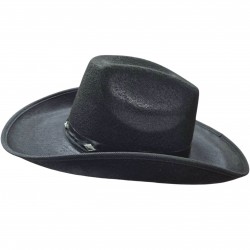 Ковбойская шляпа черная 56-58 р "Ветер прерий"