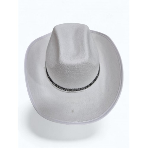 Ковбойський капелюх білий 56-58р (20089-23) Ковбойський капелюх білий 56-58р (20089-23)