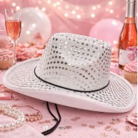 Ковбойський капелюх білий 56-58р (20084-23)