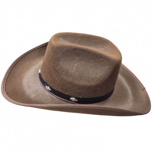 Ковбойская шляпа коричневая 56-58 р "Техасский рейнджер"