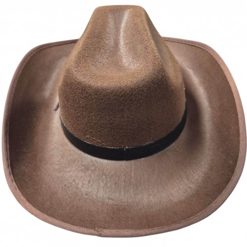 Ковбойская шляпа коричневая 56-58 р "Техасский рейнджер"