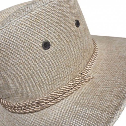 Ковбойський капелюх бежевий 56-58р (20122-23)