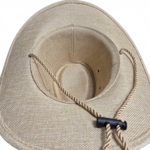 Ковбойський капелюх бежевий 56-58р (20122-23)