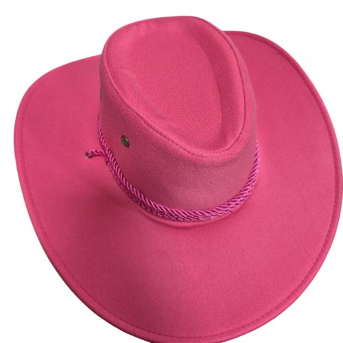 Ковбойський капелюх рожевий 56-58р (20097-23)