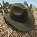 Ковбойський капелюх унісекс 57 см оливковий у стилі вестерн