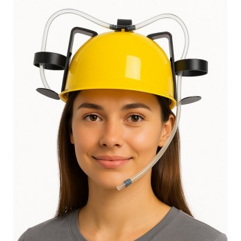 Шолом для пива (жовтий)