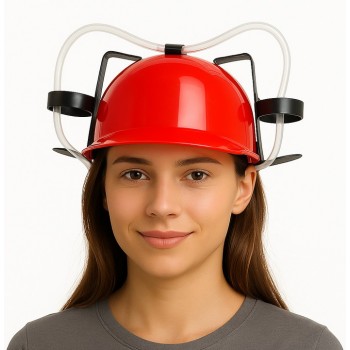 Шолом для пива (червоний)