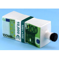 Пачка 100 євро-графин штоф 0,5 л. (пачка грошей MSE)