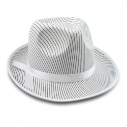 Шляпа мужская мафия (белый)