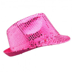 Шляпа Диско твист (розовая)