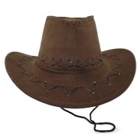 Шляпа детская Ковбой (коричневая) Шляпа детская Ковбой (коричневая)