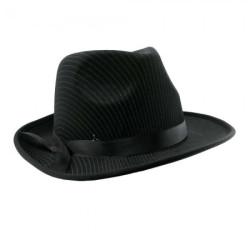 Шляпа мужская мафия (черный)