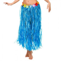 Гавайская юбка (75см) синяя