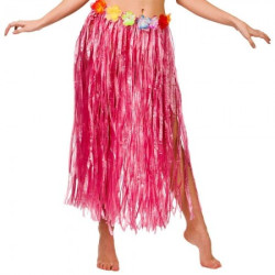 Гавайская юбка (75см) Красная