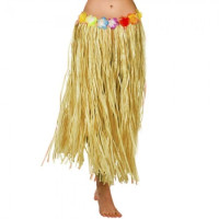Гавайская юбка (75см) Бежевая