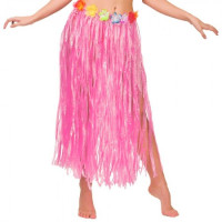 Гавайская юбка (75см) розовая