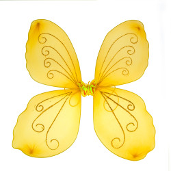 Крила Метелика 40х40см середні (жовті)