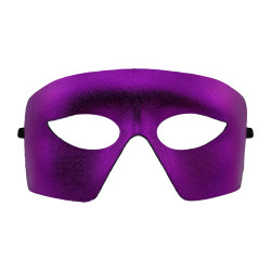 Венеціанська маска Містер Х (фіолетова)