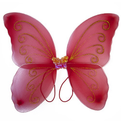 Крила Метелика 40х40см середні (червоні)
