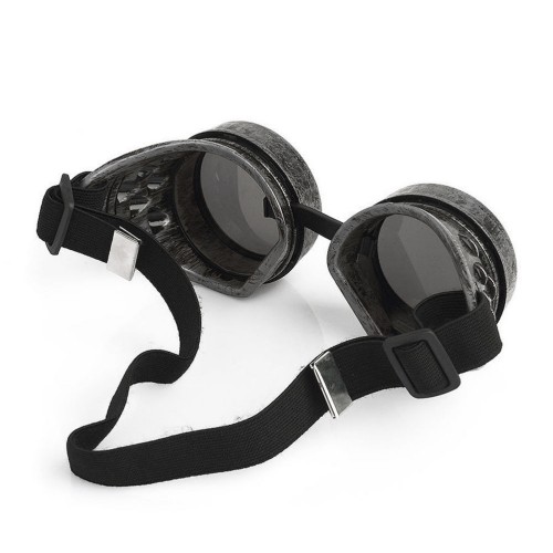 Очки Стимпанк Гогглы (серебро) Очки Стимпанк Гогглы (серебро)