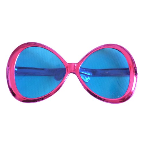 Очки Гигант круглые (металлик) золото