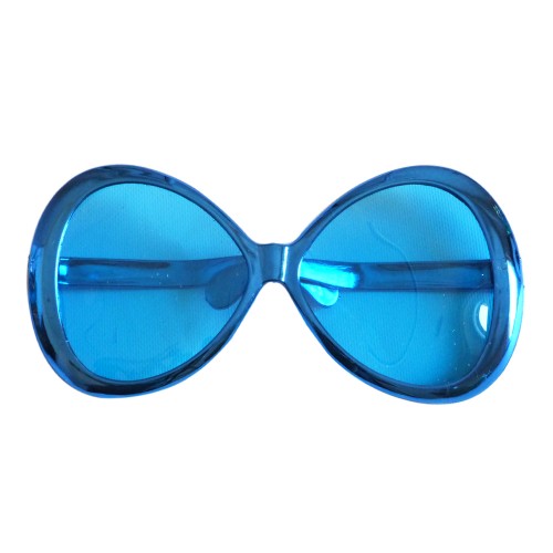 Очки Гигант круглые (металлик) золото