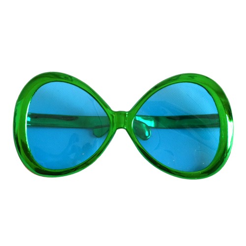 Очки Гигант круглые (металлик) золото