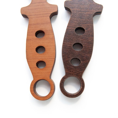 Дерев'яний ніж Кунай (синій)