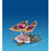 AR-4351/1 Композиція "Метелик на квітці" з цв.кр. (Юніон)
