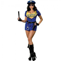 Карнавальний костюм поліцейський жіночий (Стріп)