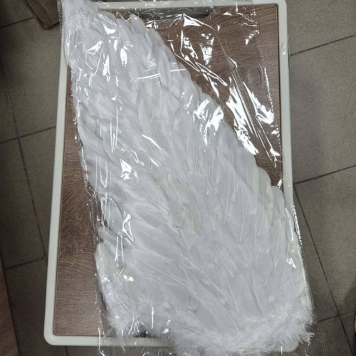 Крила ангела білі класичні 60х60 см