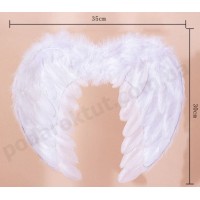Крила ангела білі дитячі 35х30 см Крила ангела білі дитячі 35х30 см
